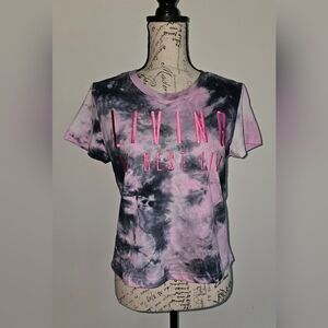 Living Best Life Tie-Dye T-Shirt